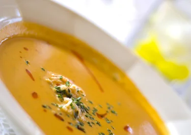Butternut and Red Pepper Soup