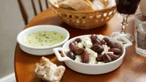Ost- och olivsnacks