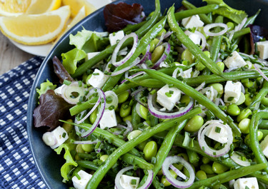 Bønnesalat med edamamebønner