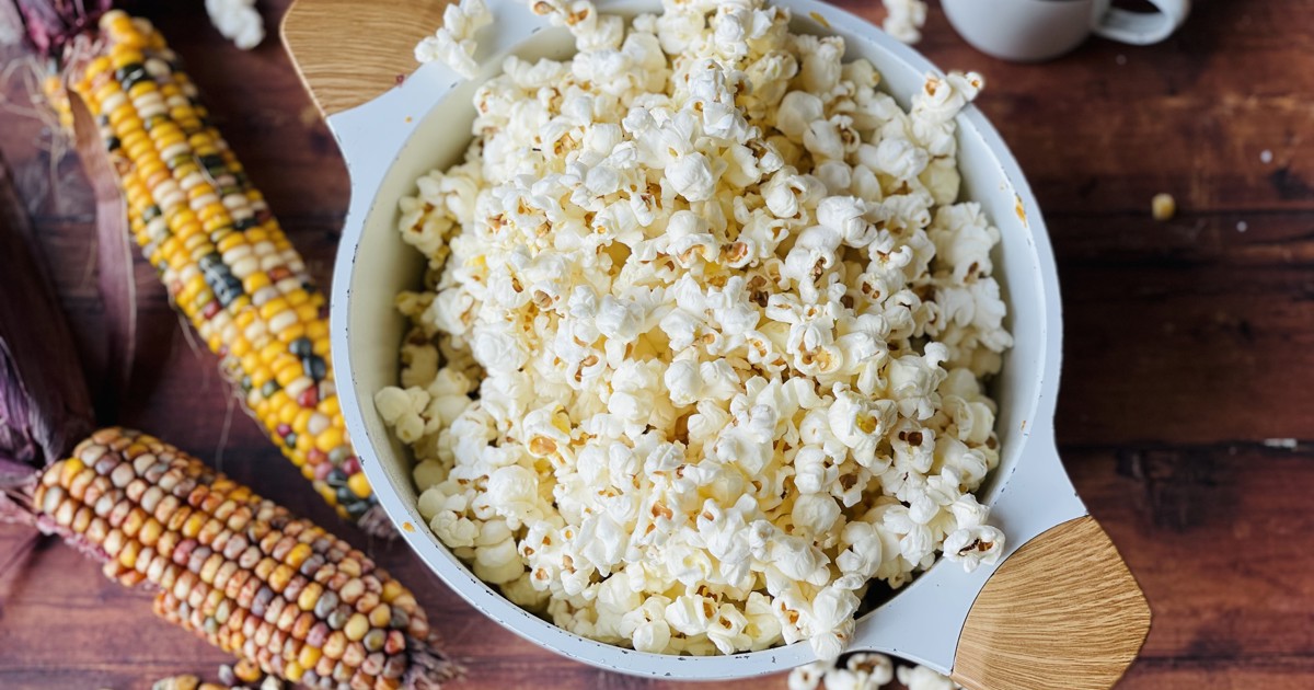 Nem opskrift på popcorn gryde med kun 3 ingredienser | Arla