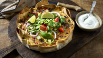 Restfest – tacopaj på tortillabröd