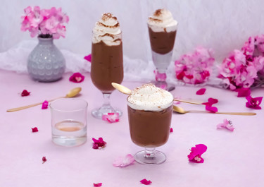 Chocolate liégeois