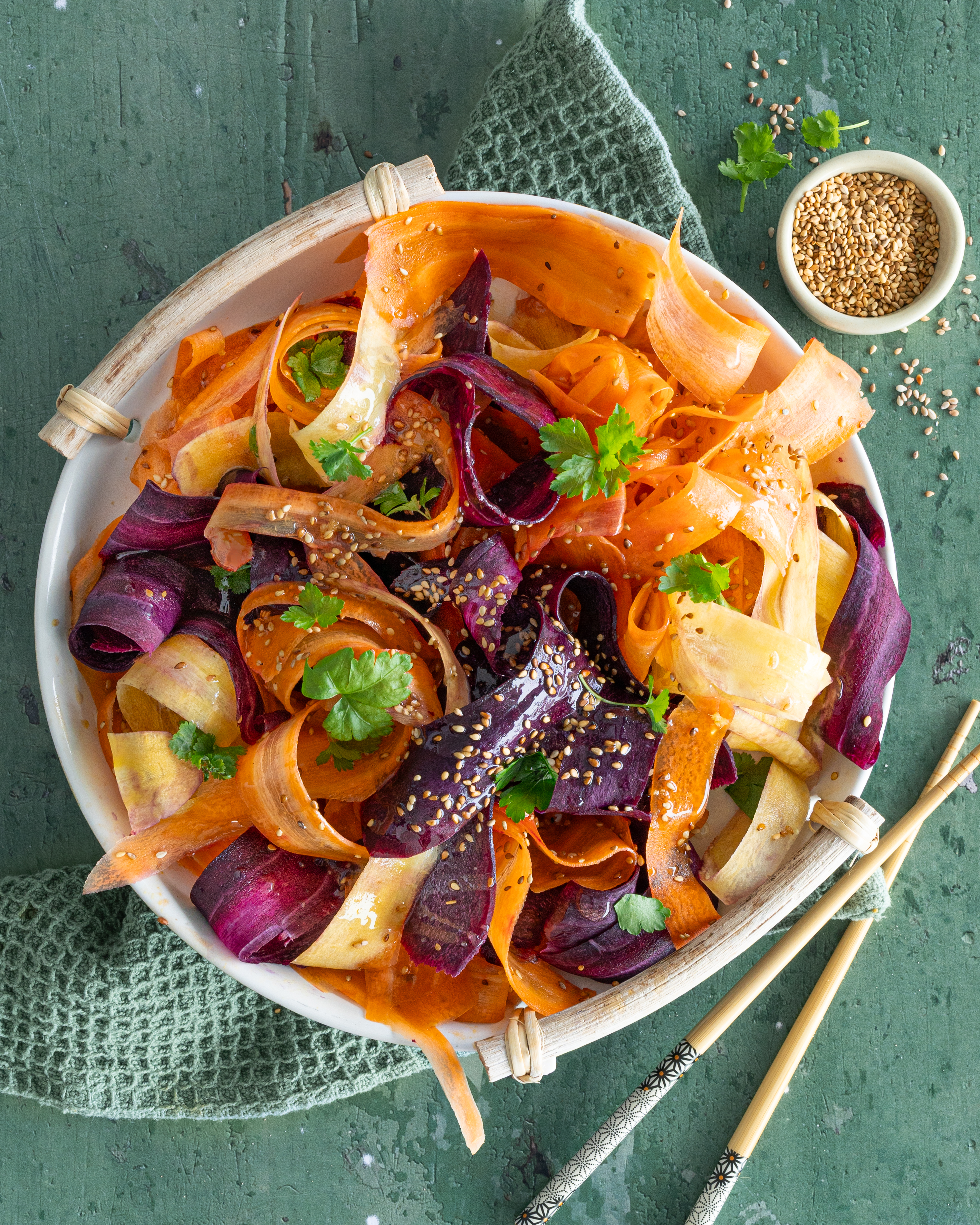 Asiatisk gulerodssalat