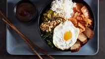 Bibimbap med tofu