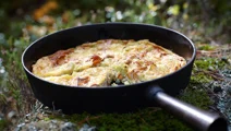 Frittata med kantareller