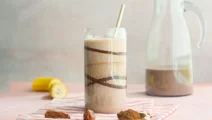Chocolade proteïneshake met skyr