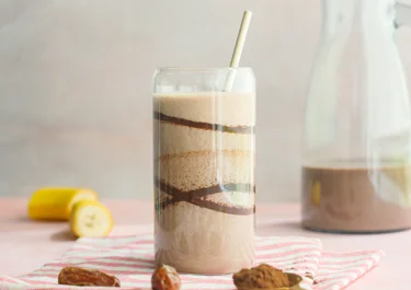 Chocolade proteïneshake met skyr