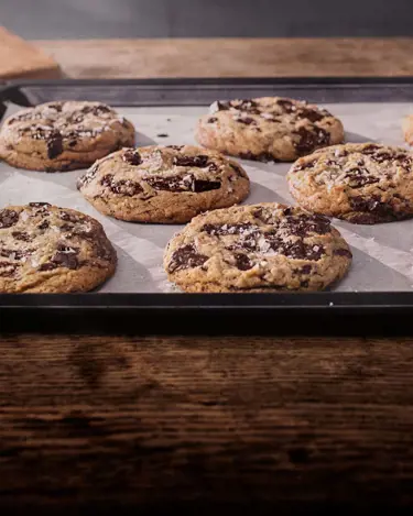 SALTEDE CHOKOLADECOOKIES