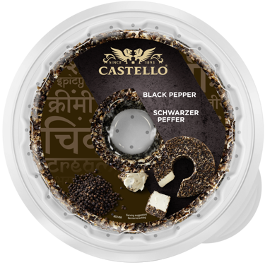 Castello® SCHWARZER PFEFFER FRISCHKÄSERING