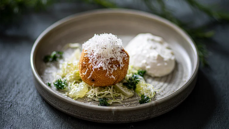 Arancini με "άρωμα Χριστουγέννων"