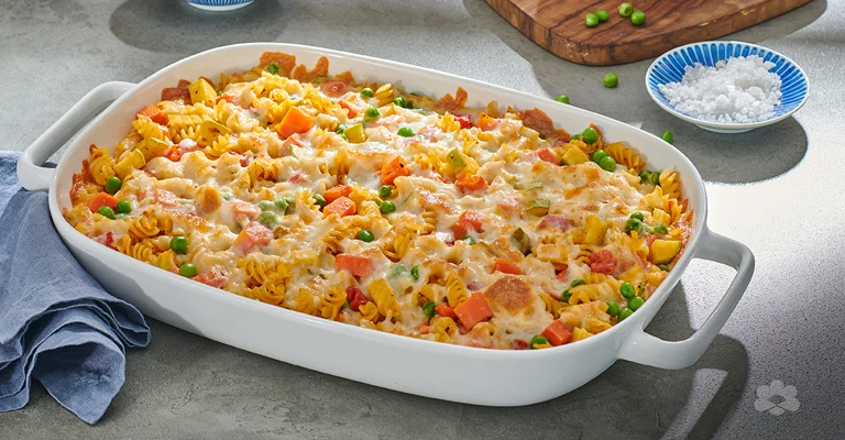 Cheesy Vegetable Pasta Bake