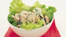 Champinjonsallad