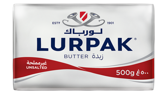زبدة غير مملحة