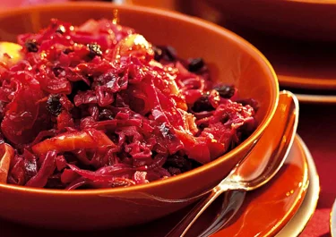 Rödkål och äppelchutney