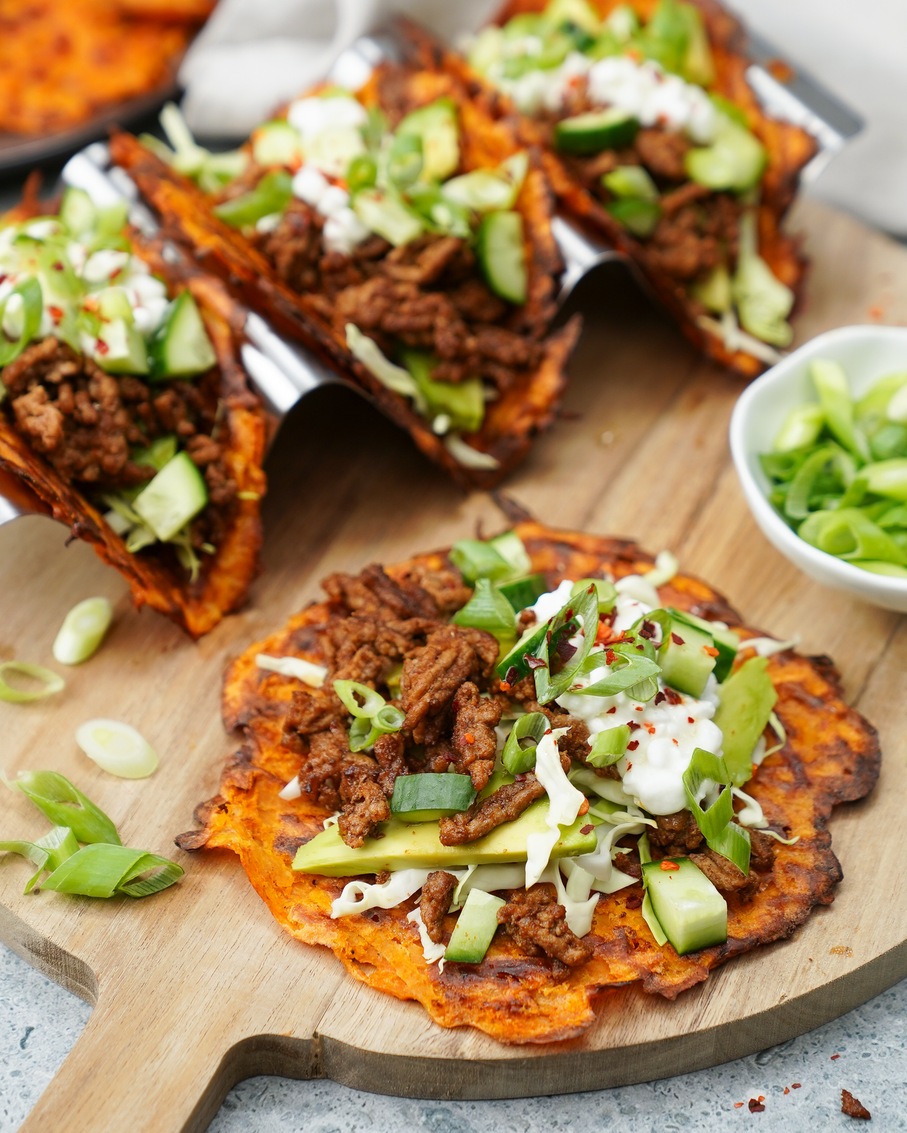 Sweet potato tacos
