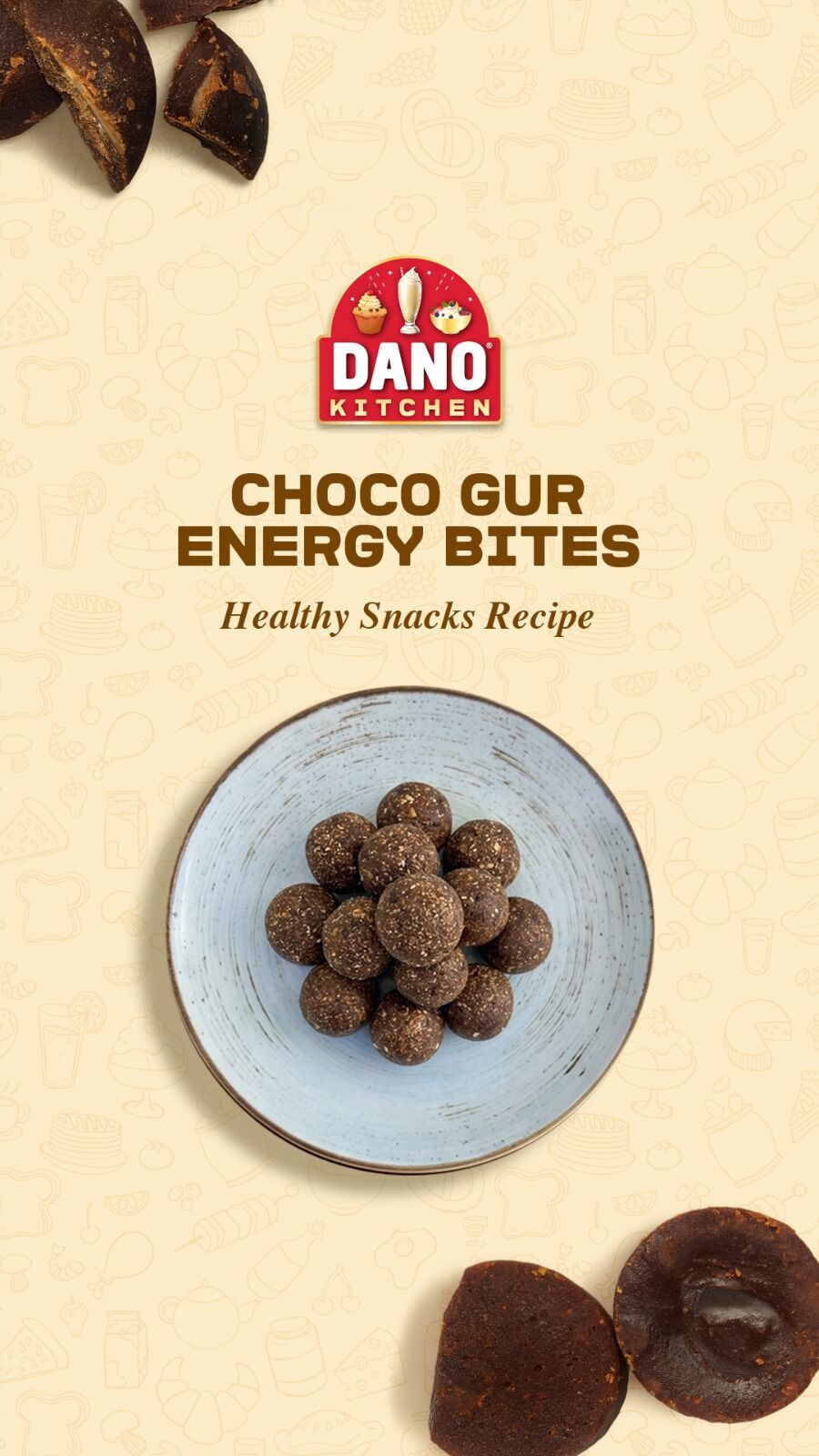 Choco Gur Energy Bites with Oats 