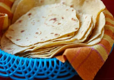 Hembakade tortillas