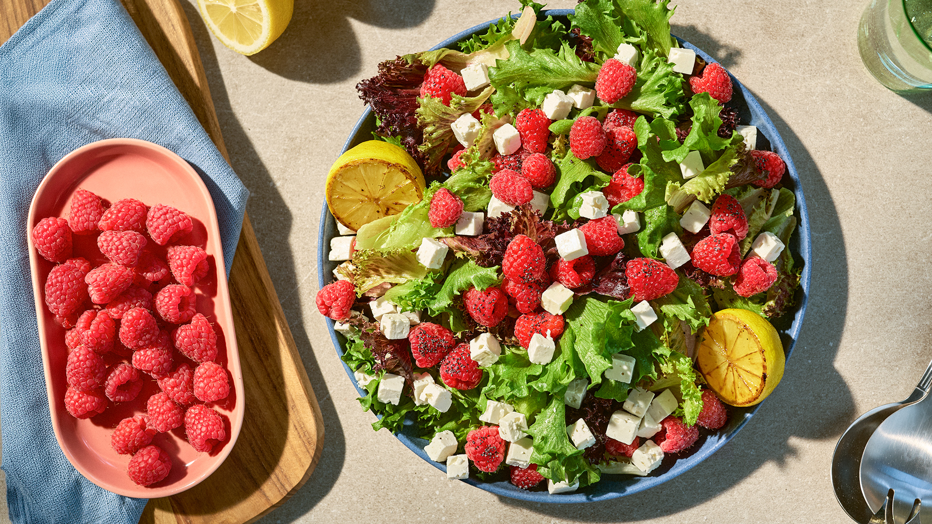 Himbeer-Salat