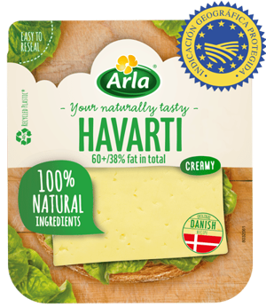 Arla® Queso en lonchas Havarti