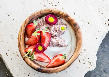 Overnight oats met skyr