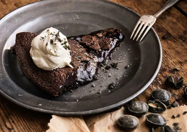 Kladdkaka med turkisk peppar