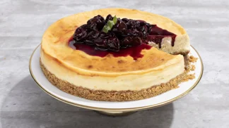 Gâteau au fromage au mascarpone et à la lime