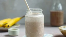 Eiwitrijke milkshake met skyr