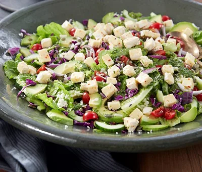 Salat med blomkål og ost