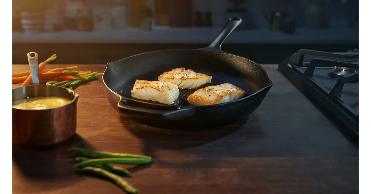 SMØRSTEGT FLADFISK