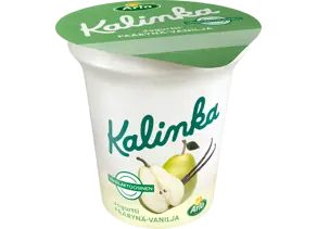 Arla Kalinka päärynä-vaniljakerrosjogurtti 150g vähälaktoosinen