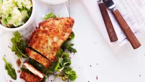 Kycklingschnitzel med stomp