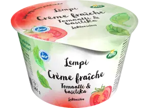 Arla Lempi crème fraîche tomaatti-basilika 200g, laktoositon