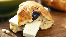 Scones med oliv och timjan
