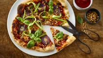 Grøn pizza