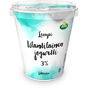 Arla Lempi islantilainen jogurtti 3% 300g, laktoositon