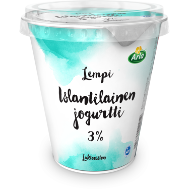 Arla Lempi islantilainen jogurtti 3% 300g, laktoositon