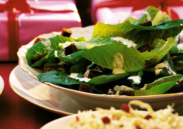 Jouluinen caesarsalaatti