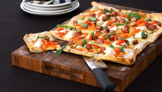 Kabanossi-smetanapizza