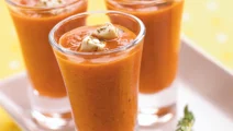 Geroosterde paprika soep