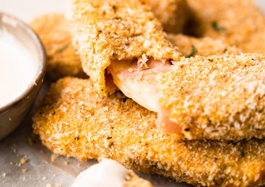 Ham and Havarti Cheese Sticks