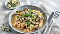 Kermainen lihapasta