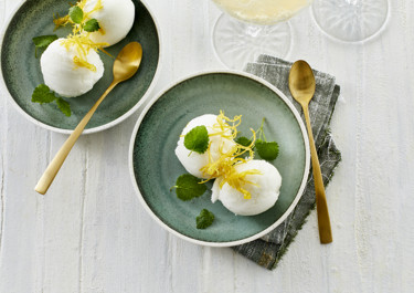 Citronsorbet