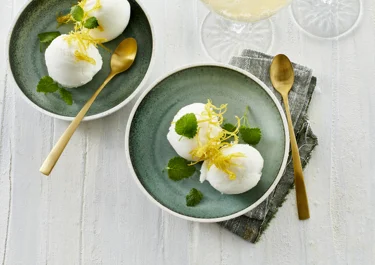 Lemon sorbet
