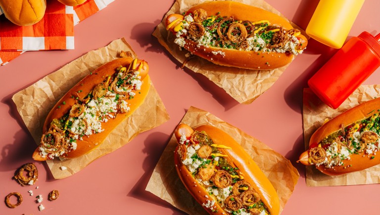Castello Blue Hot Dog