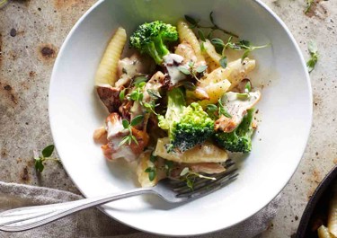 Broileri-sienipasta