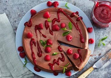 Chokladcheesecake