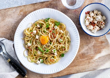 Vegetarian carbonara