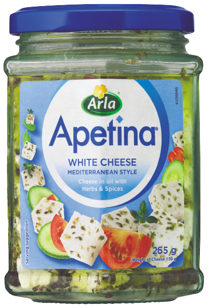 White Cheese Cubes in Oil 265g