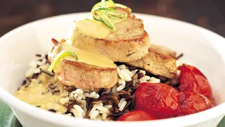 Fläskfilé med lime