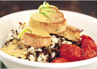 Fläskfilé med lime